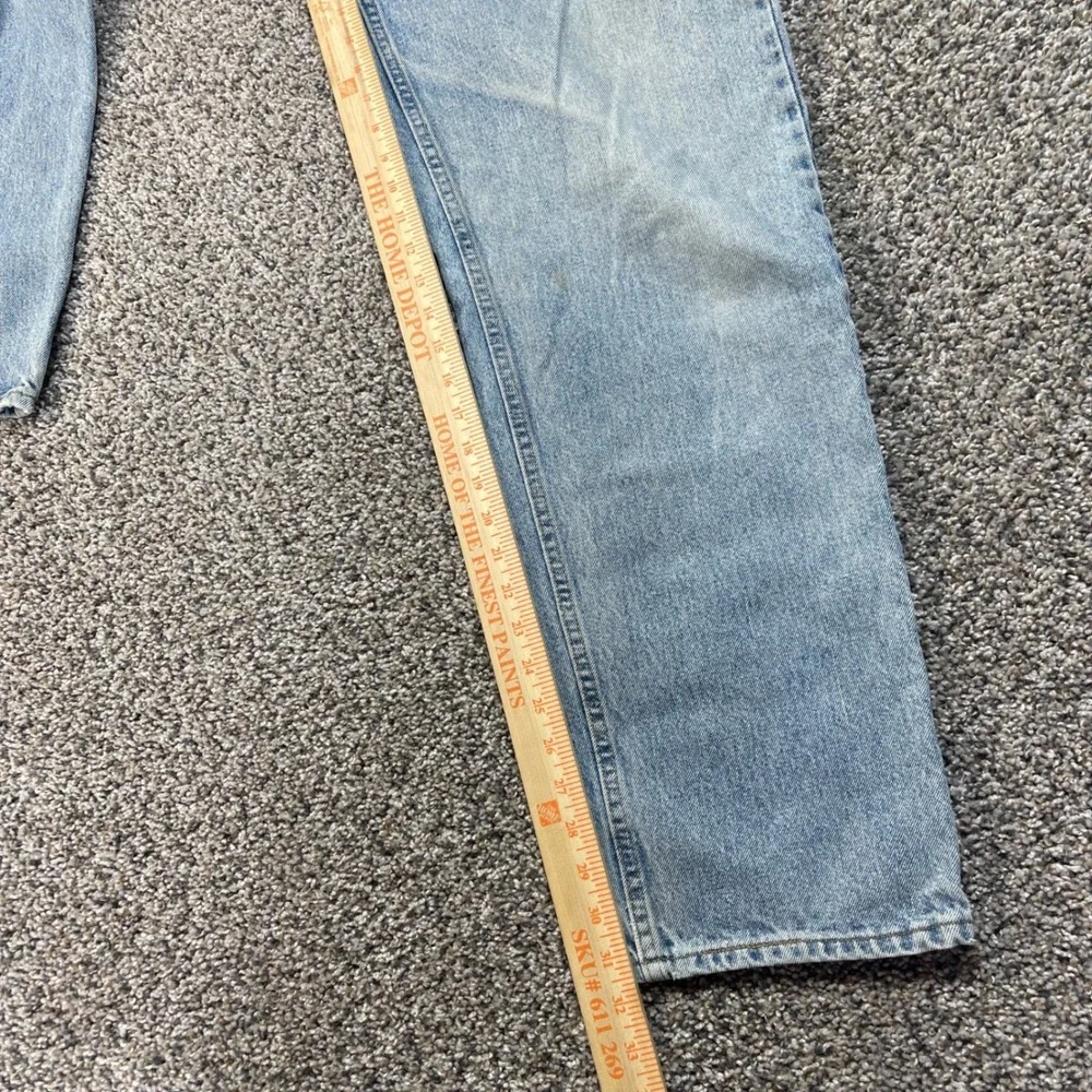 Vintage Levi's 550 Men's 35x32‎ Jeans USA Made Relaxed Fit Light Wash Denim 90s